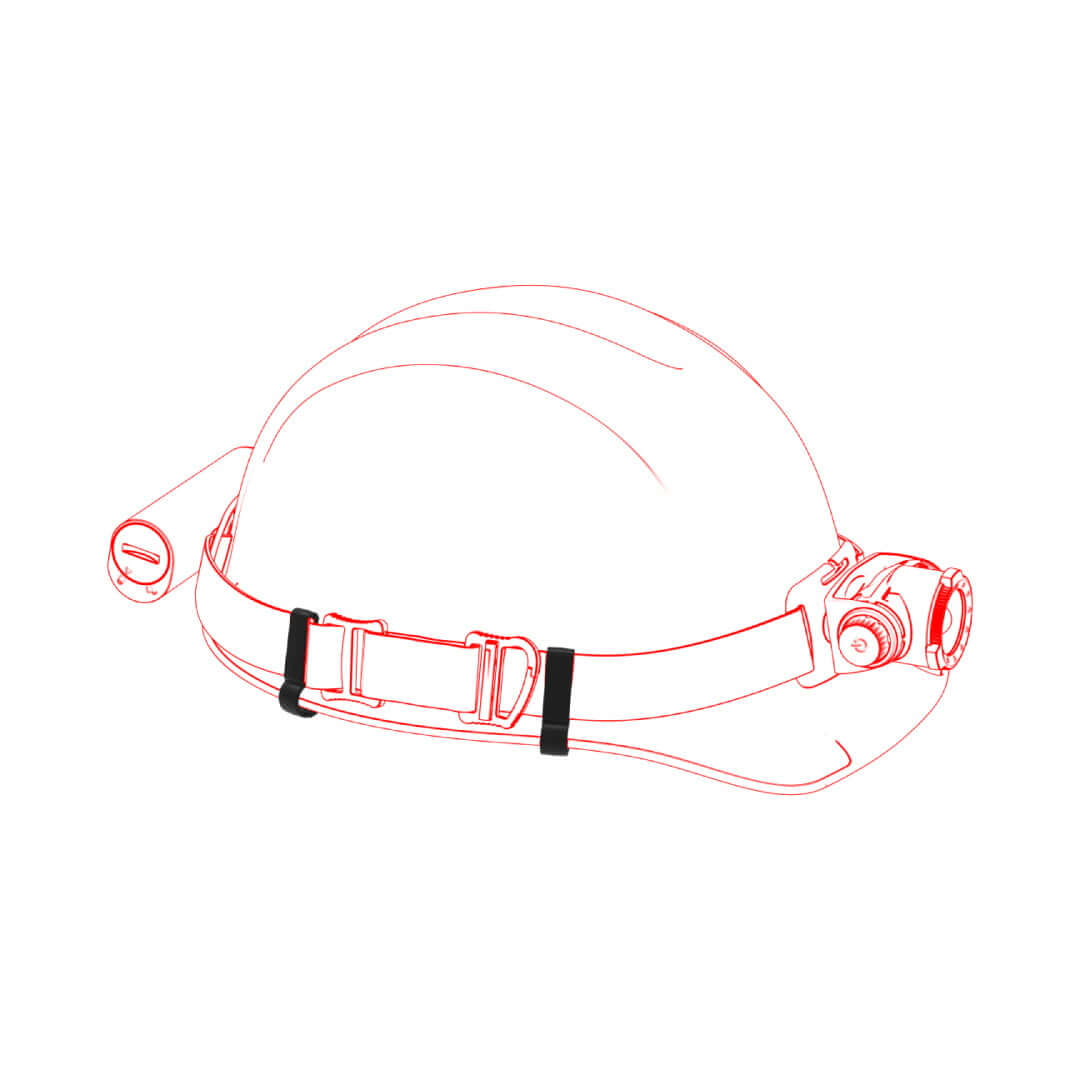 Ledlenser Helmet Band Fixing Clip Type A
