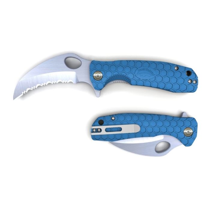 Honey Badger Large Claw Serrated Knife 8Cr13MoV Steel