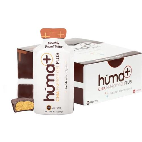Huma Chia Energy Gel Plus Peanut Butter and Chocolate 36 g