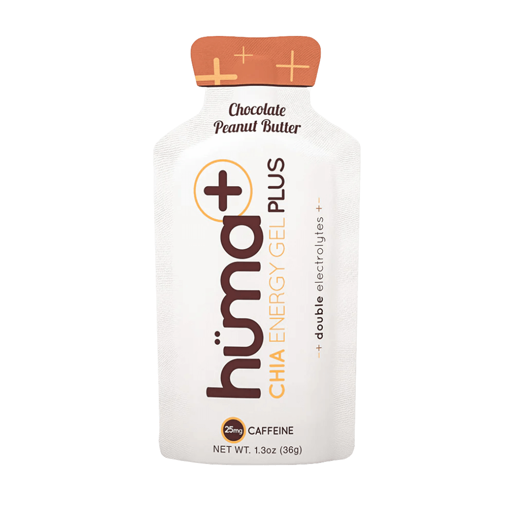 Huma Chia Energy Gel Plus - Peanut Butter & Chocolate