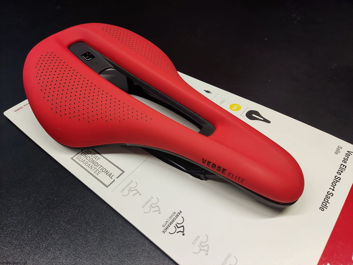 Bontrager Verse Short Elite Bike Saddle Red - Shop Bike Saddles at Trekaline