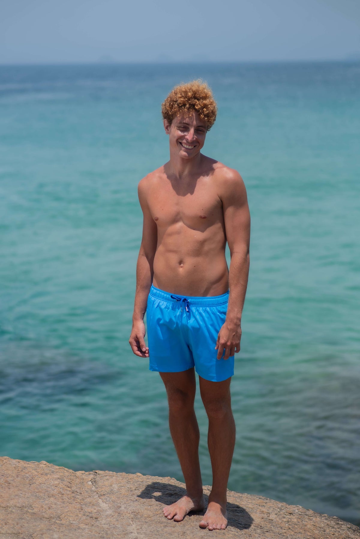 Bardoo Men's Classic Swim Shorts - Blue