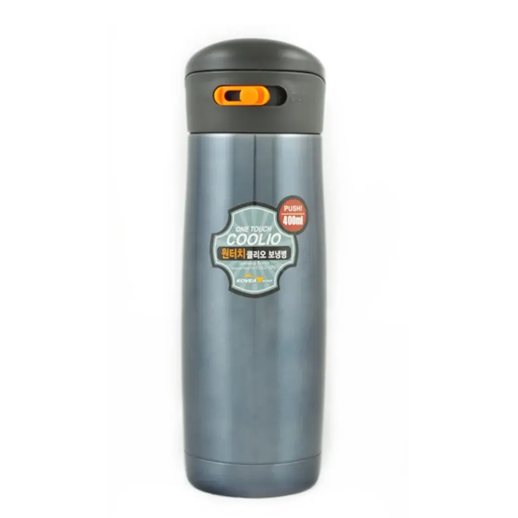 Kovea One Touch Coolio Vacuum Flask 14 oz - Shop Water Bottles at Trekaline
