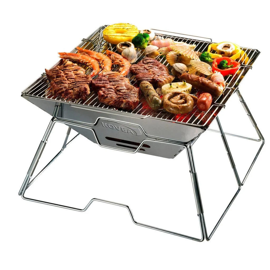 Kovea BBQ Magic III Folding Charcoal Grill - Shop Charcoal Grills at Trekaline