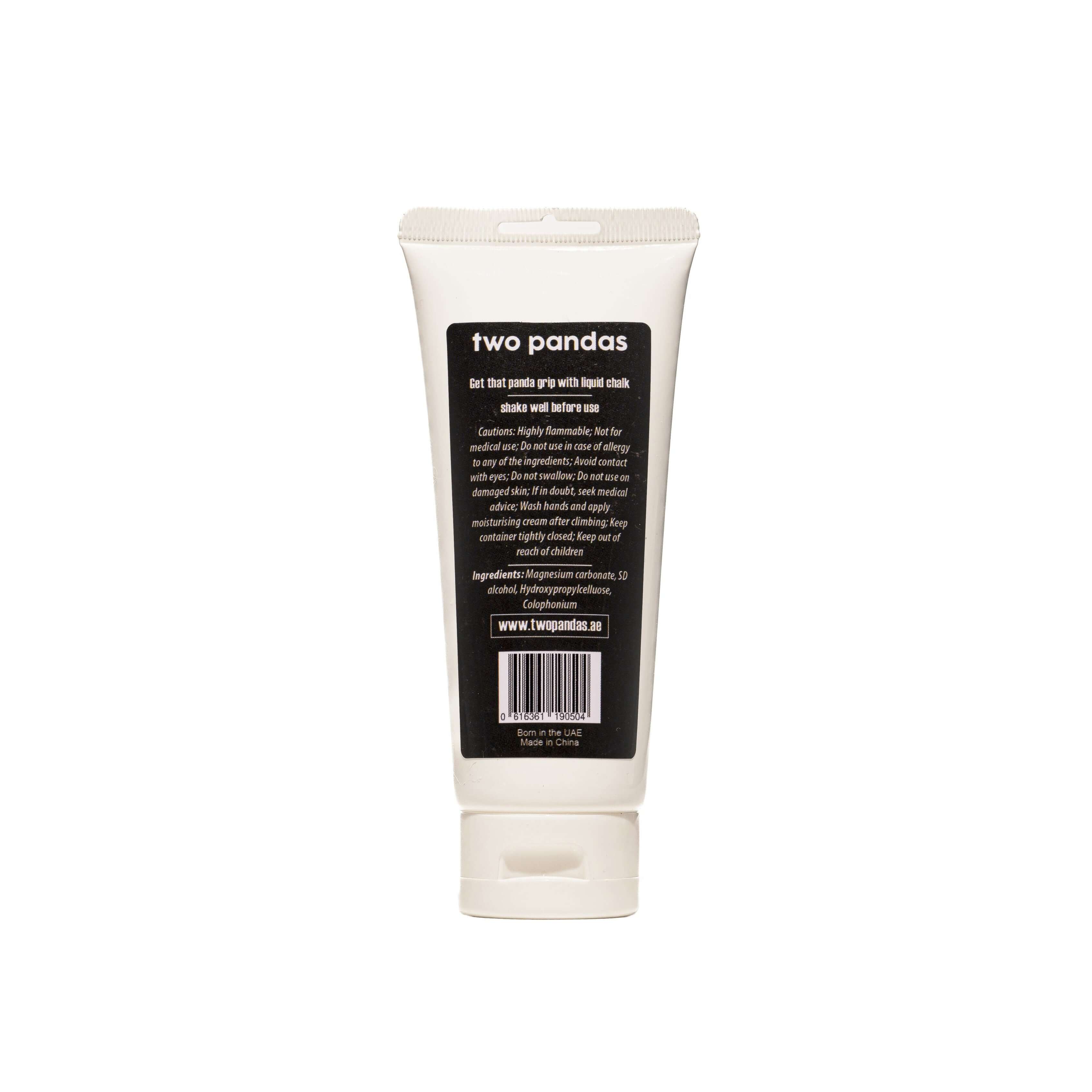 Two Pandas Liquid Chalk Brown Chocolate 100ml - Shop Climbing Chalk at Trekaline