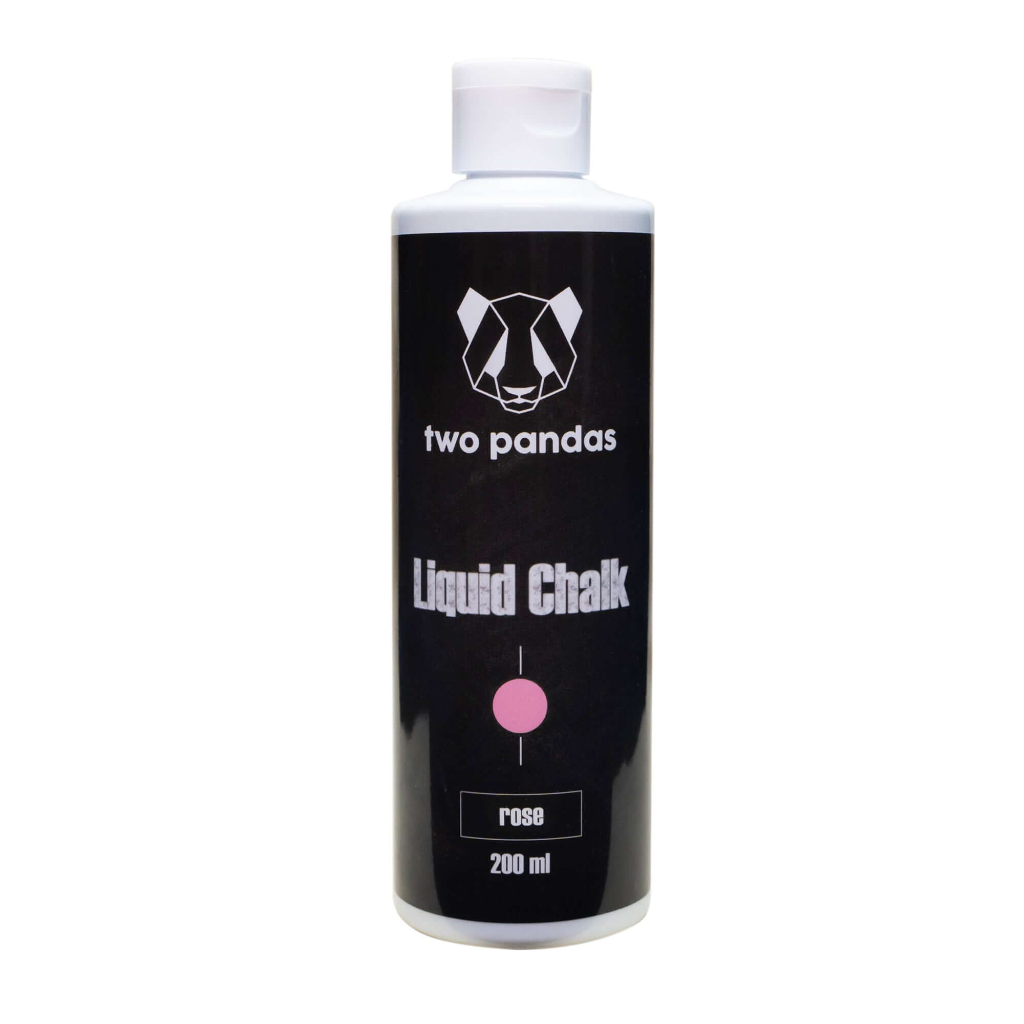 Two Pandas Liquid Chalk Pink Rose 200ml - Shop Climbing Chalk at Trekaline
