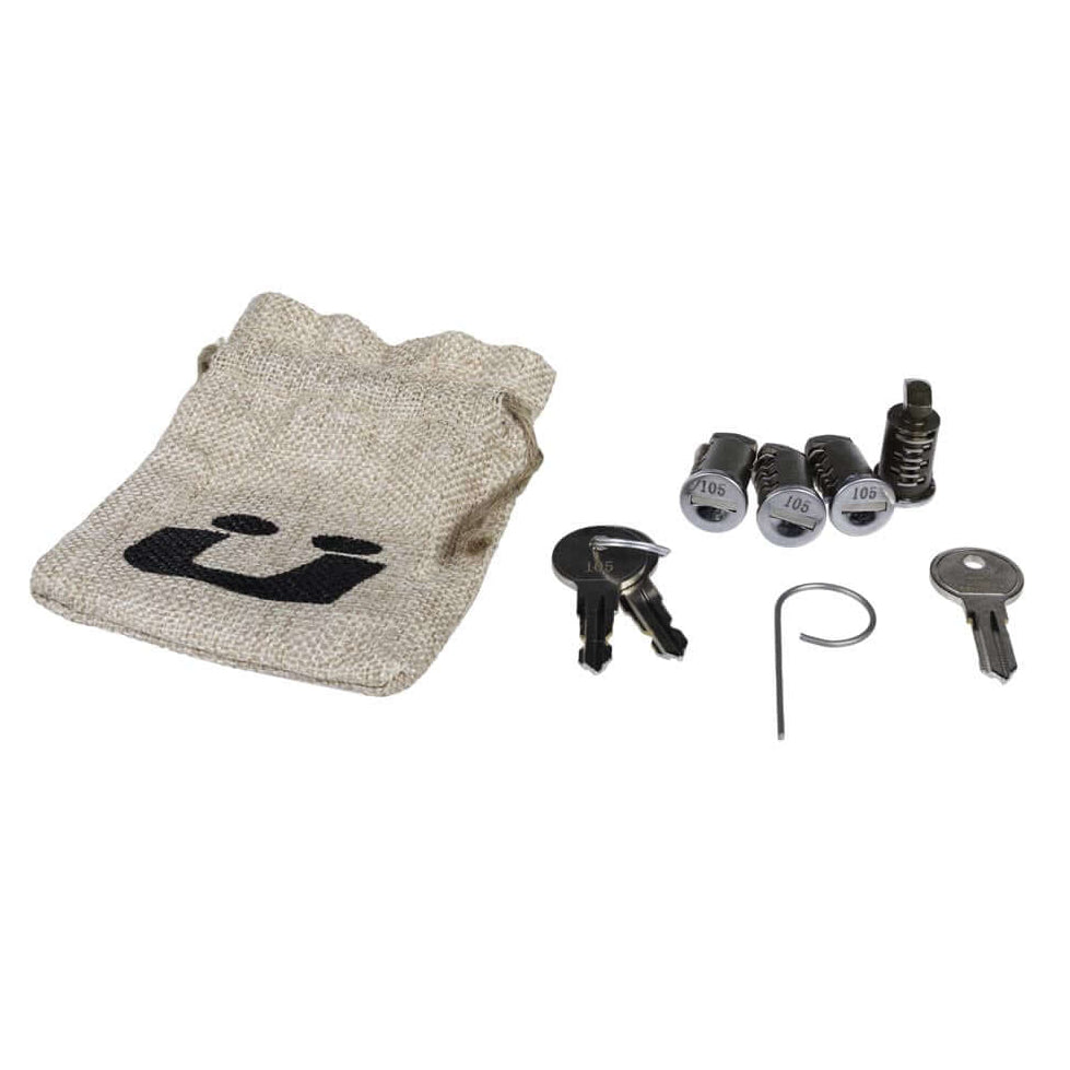 4 Lock Core Pack for Kuat 105 System - Shop Cable Locks at Trekaline
