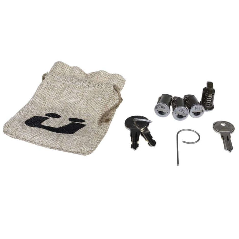 4 Lock Core Pack for Kuat 108 System - Shop Cable Locks at Trekaline