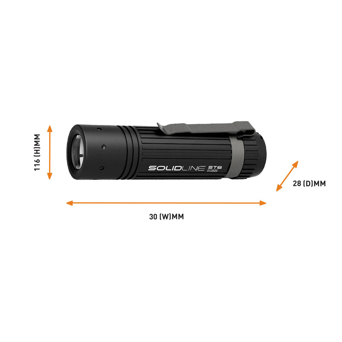 Ledlenser Solidline ST6 Focus Control Flashlight - Shop Flashlights at Trekaline
