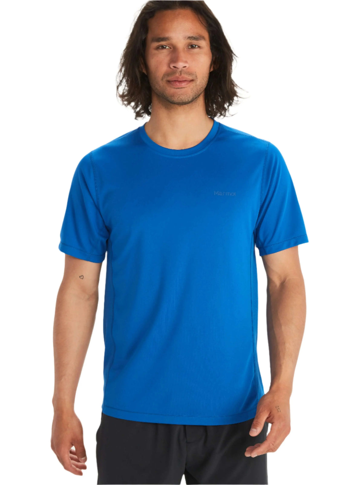 Marmot Windridge Short-Sleeve T-Shirt front view in athletic fit