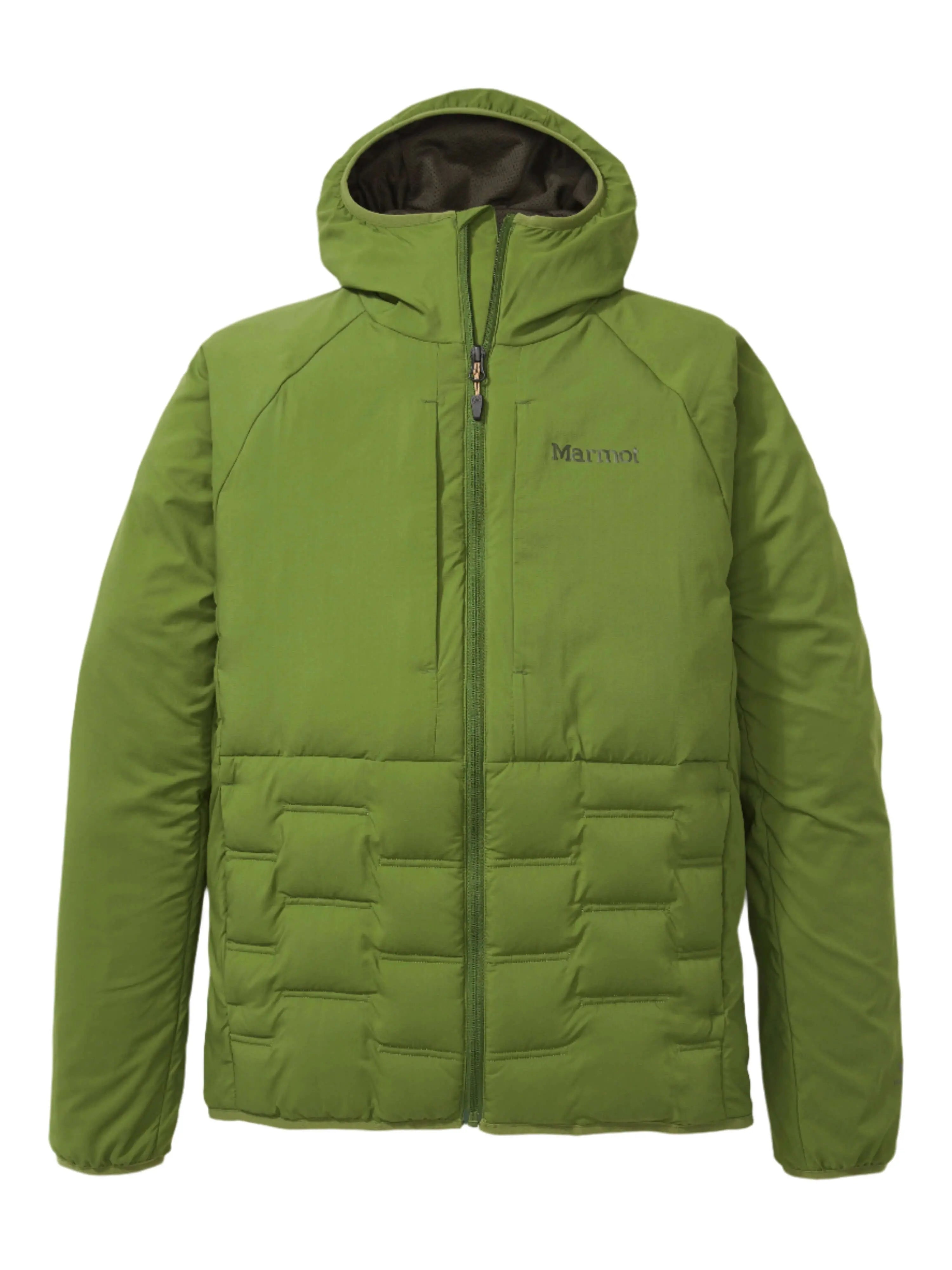 Marmot Warmcube Men's Winter Jacket - green insulated coat for outdoor cold-weather adventures