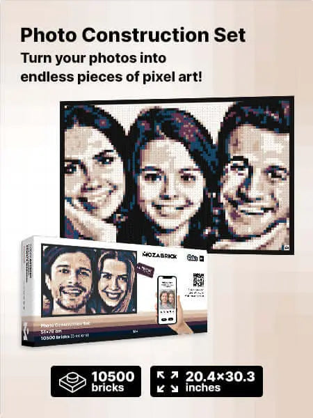 Mozabrick Color Model M - Custom Pixel Art Photo Kit