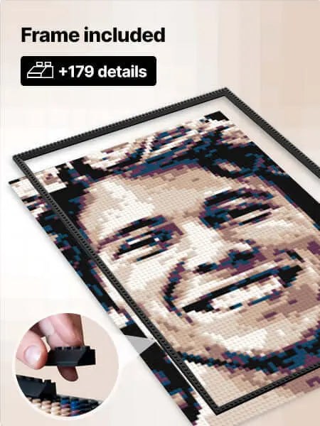Mozabrick Color Model M - Custom Pixel Art Photo Kit