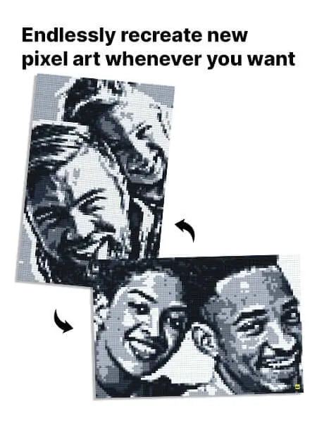 Mozabrick Model M Custom Photo Mosaic Kit - Shop Puzzles at Trekaline