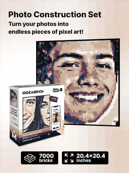 Mozabrick Color Model S Mosaic Kit - Shop Puzzles at Trekaline