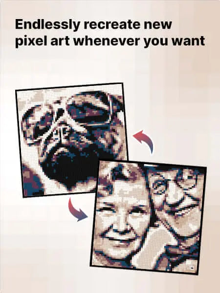 Mozabrick Color Model S Mosaic Kit - Shop Puzzles at Trekaline