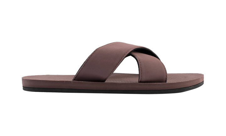 Indosole Men's ESSNTLS Cross Sandals