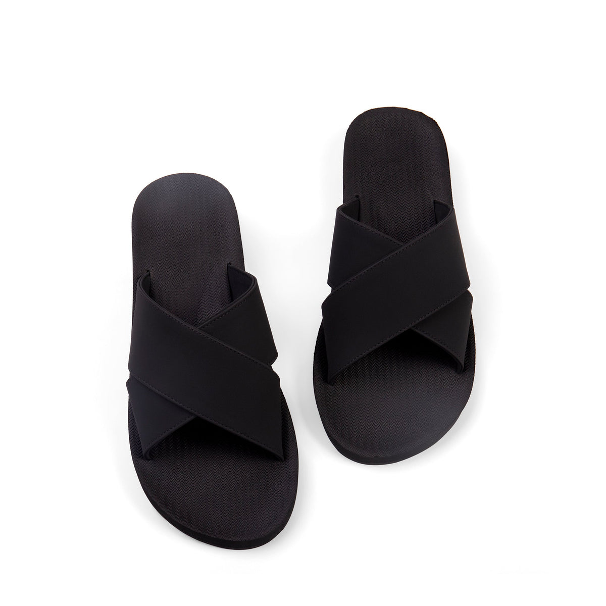 Indosole Men's ESSNTLS Cross Sandals