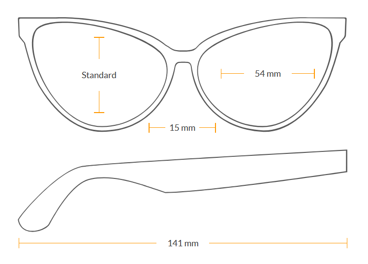 Montana Eyewear Polarized Cat Eye Sunglasses
