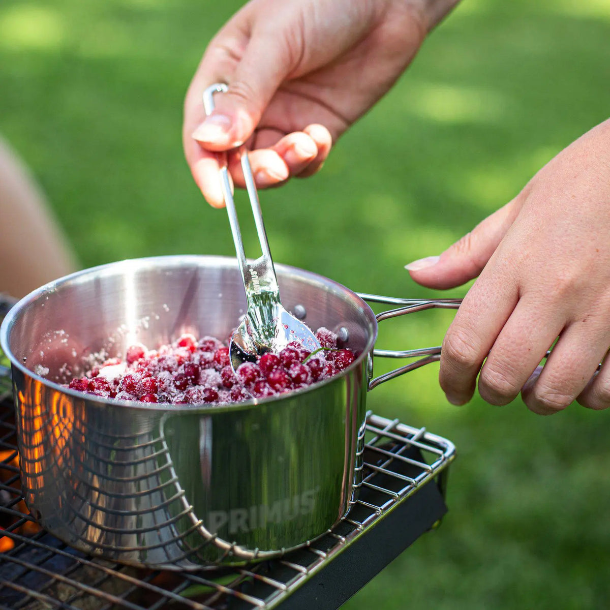 Primus CampFire Cookset Stainless Steel - Large - 3 Piece