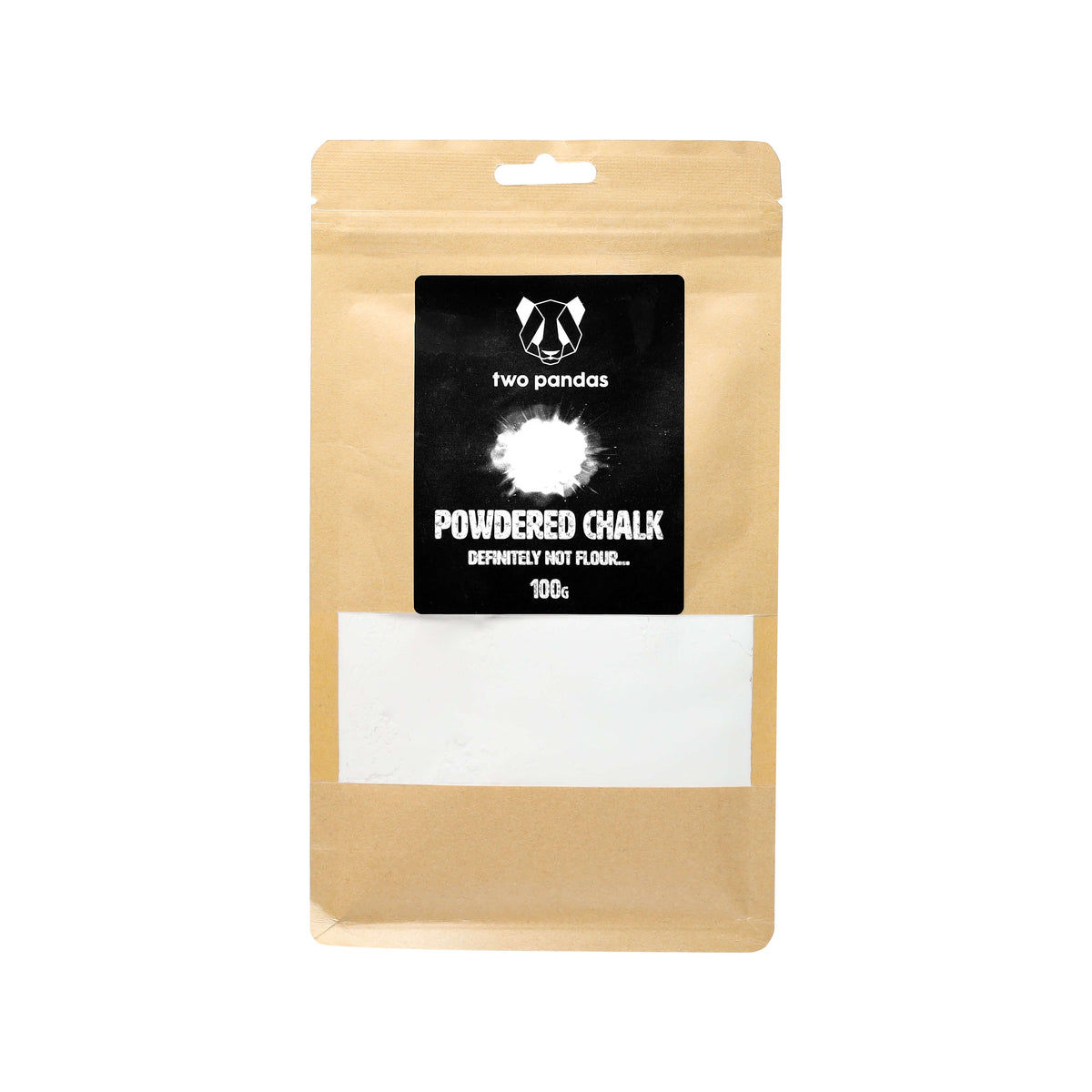 Two Pandas Powdered Chalk 100g Pouch - Shop Climbing Chalk at Trekaline