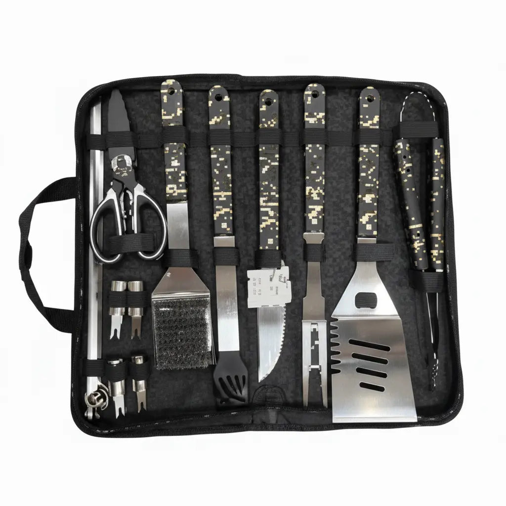 Procamp 18 Piece BBQ Grill Tools Set - Shop Cooking Utensils at Trekaline