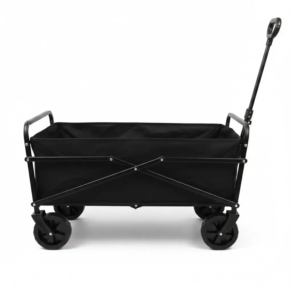 Wagon Trolley Medium for easy transport, featuring a sturdy steel frame and durable fabric body.