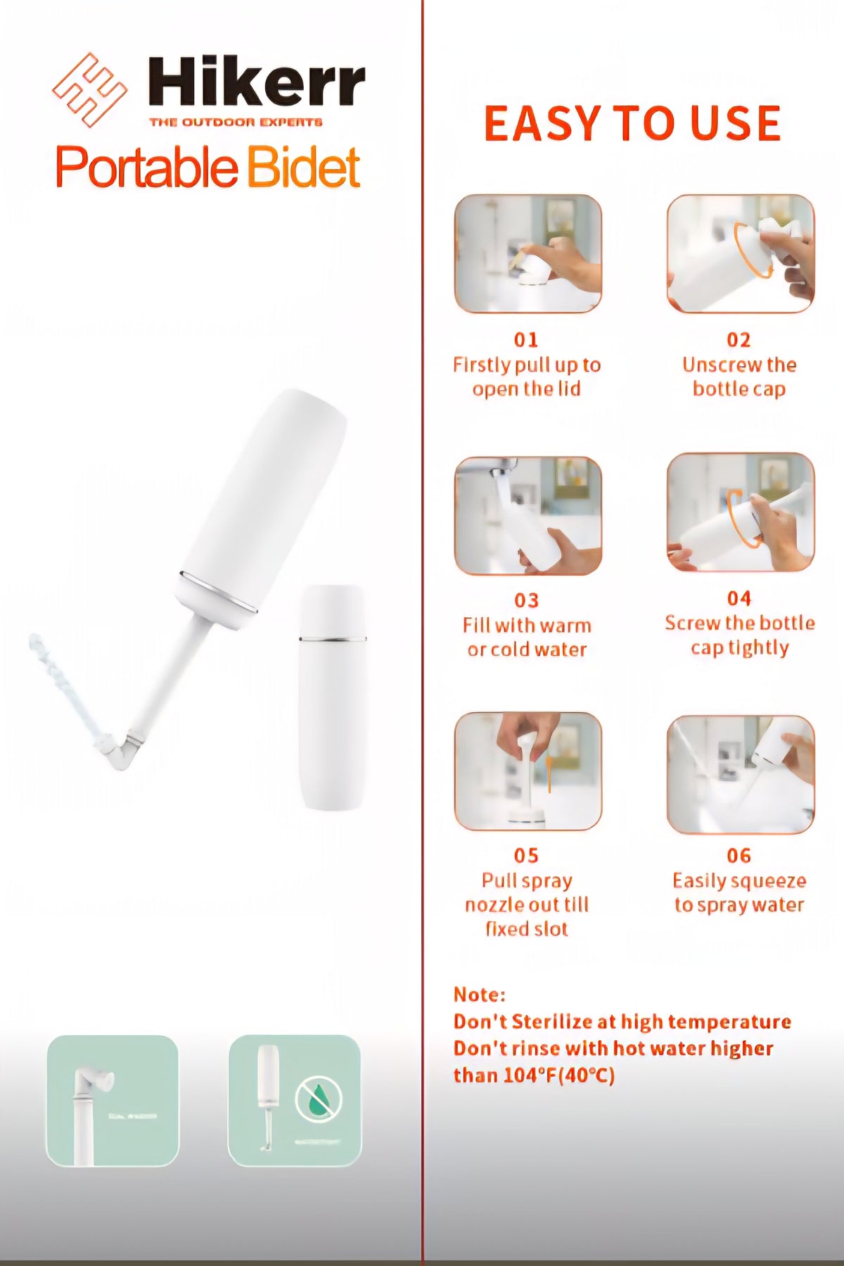 Hikerr Portable Bidet