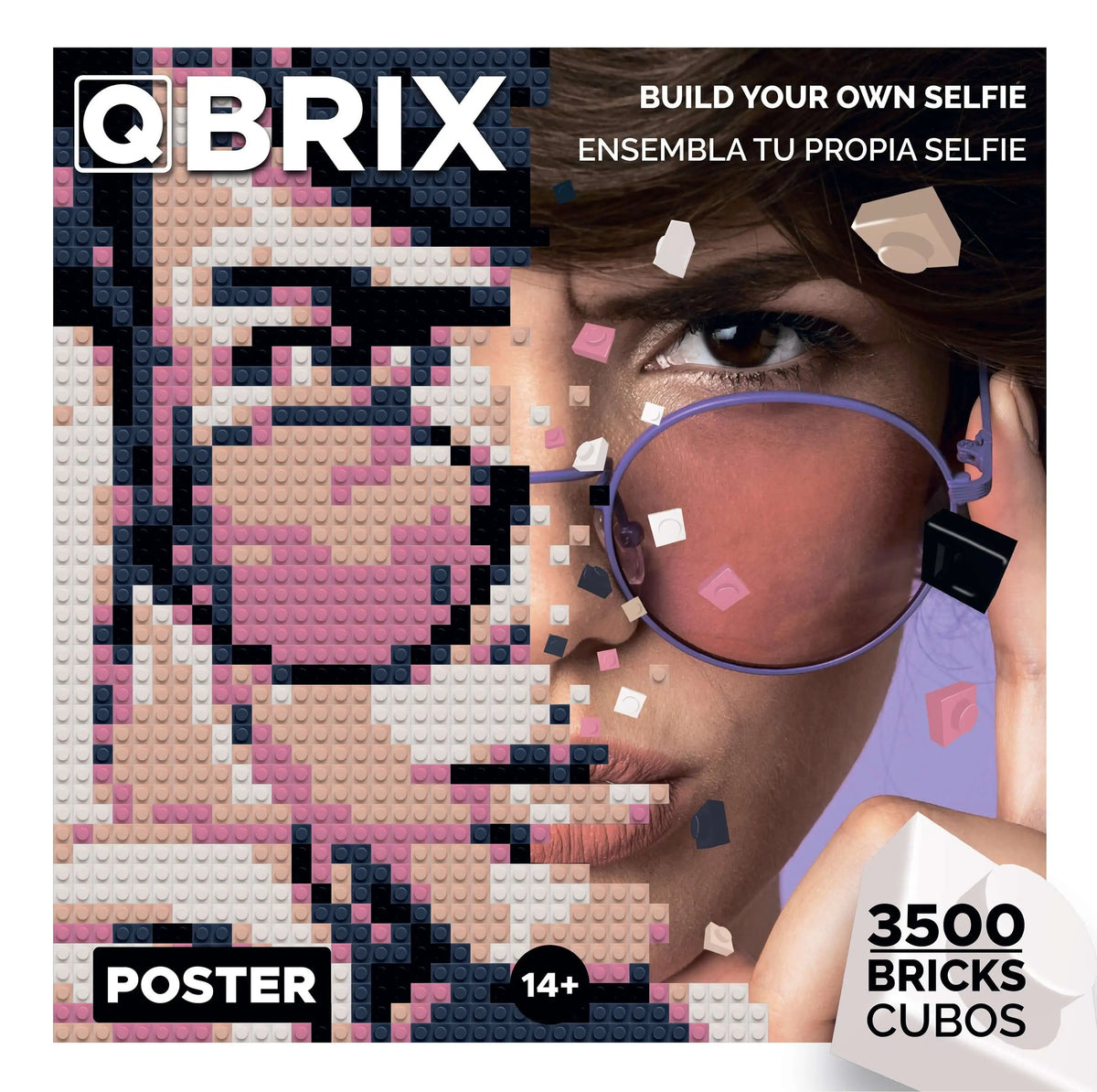Qbrix Poster Photo Construction Set - Shop Puzzles at Trekaline