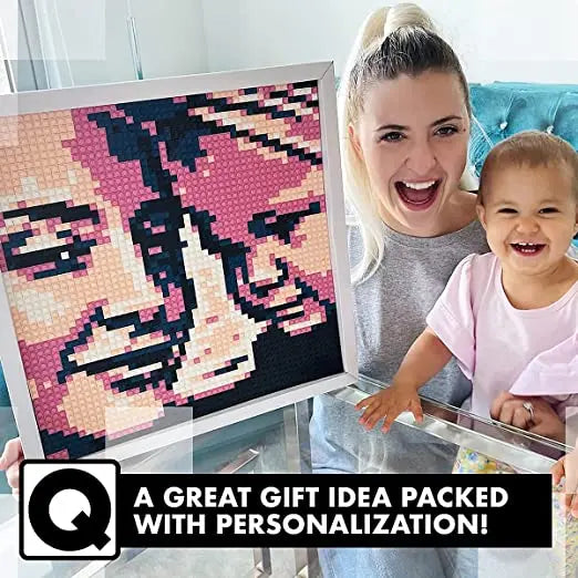 Qbrix Poster Photo Construction Set - Shop Puzzles at Trekaline