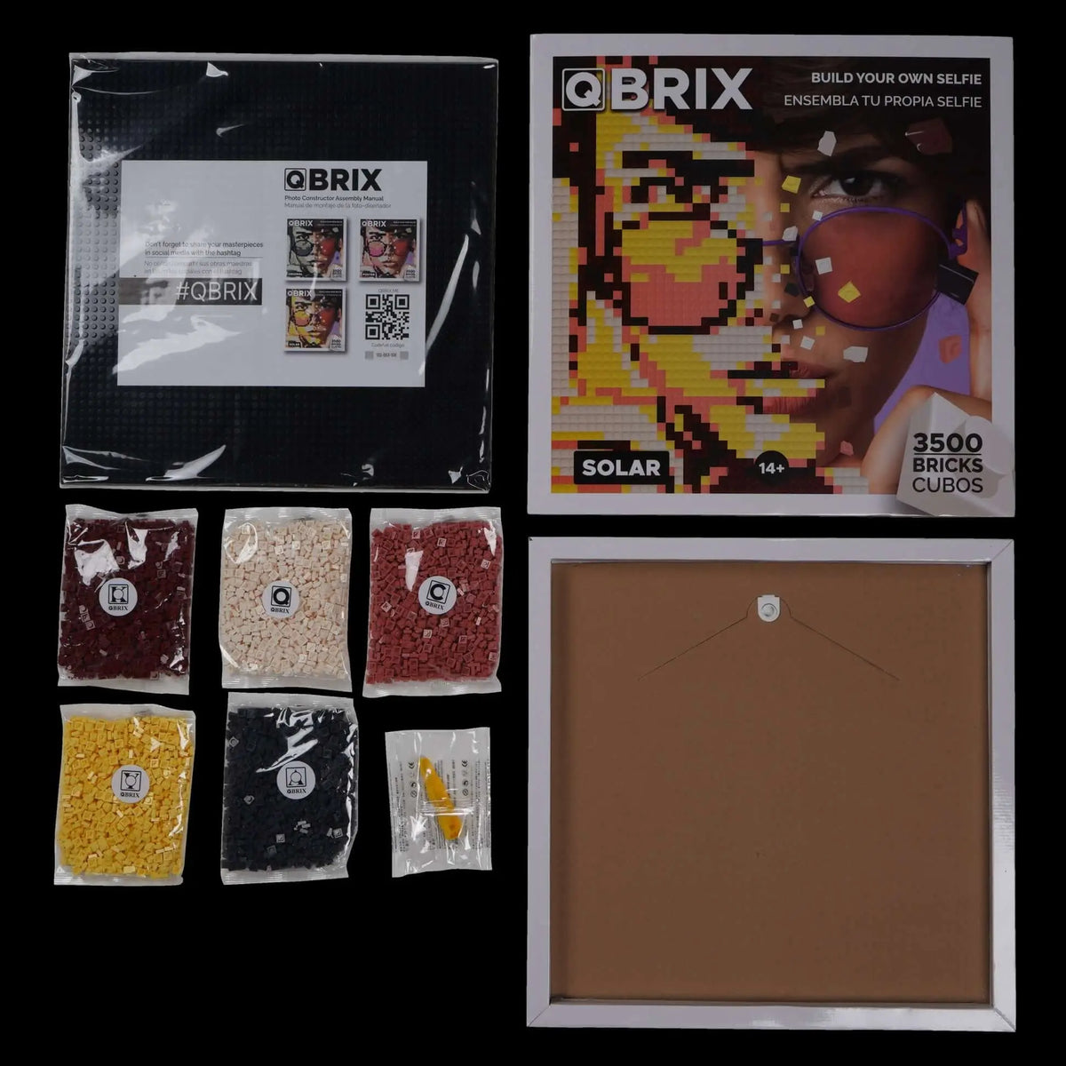 Qbrix Solar Photo Construction Set - Shop Puzzles at Trekaline