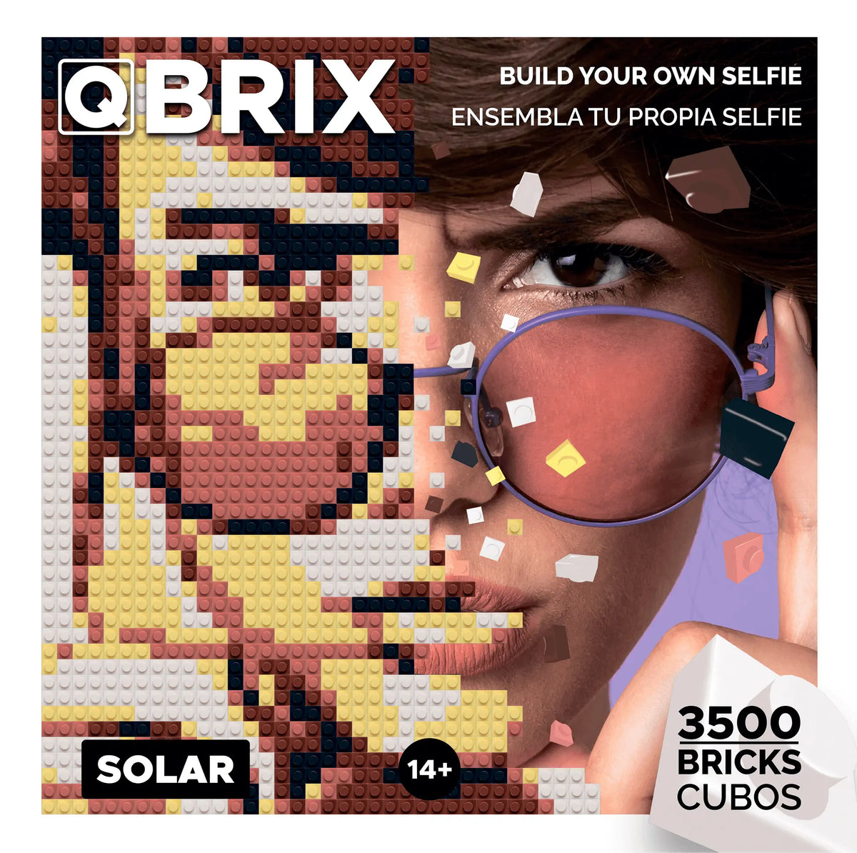 Qbrix Solar Photo Construction Set - Shop Puzzles at Trekaline