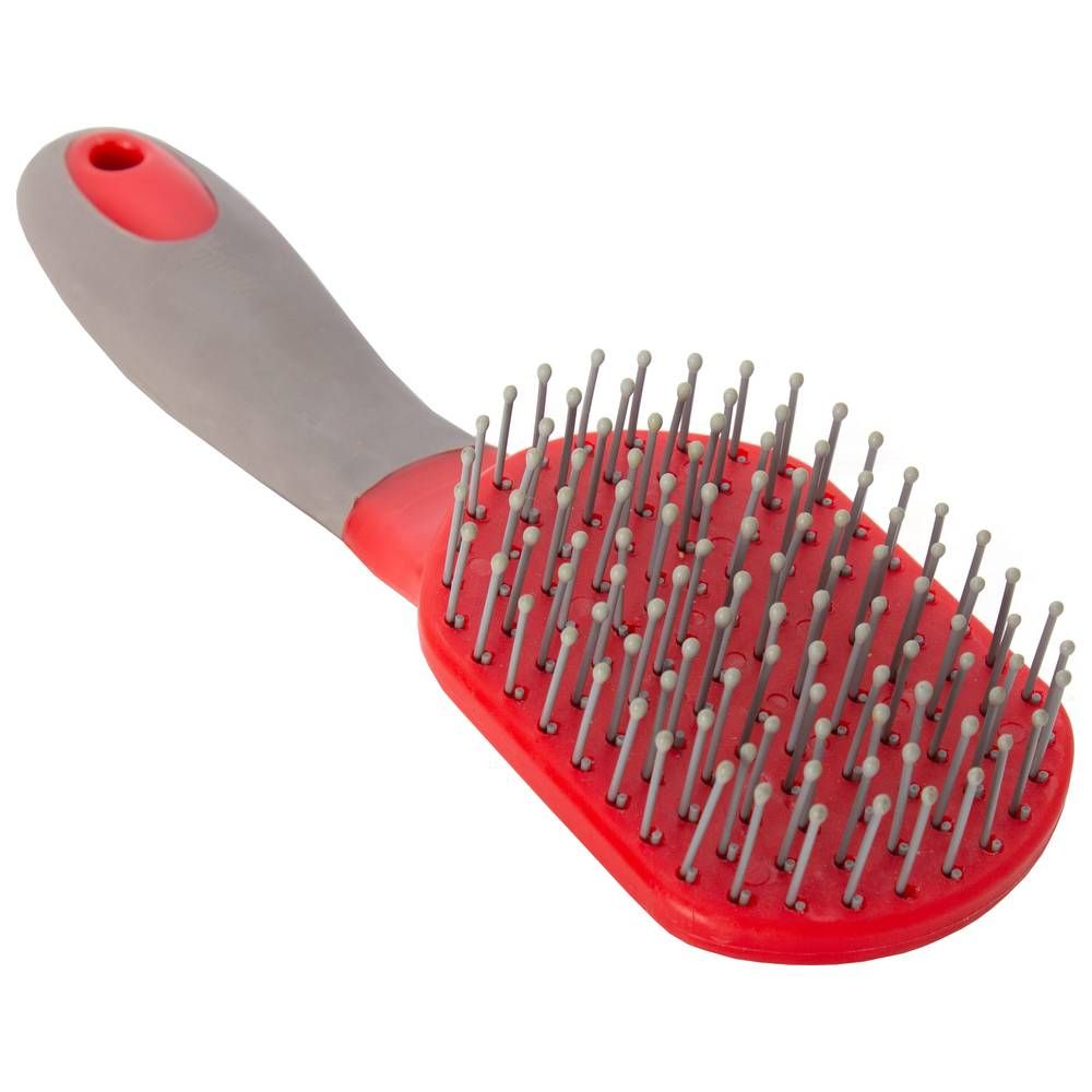 Red Gorilla Mane Brush Horse Grooming
