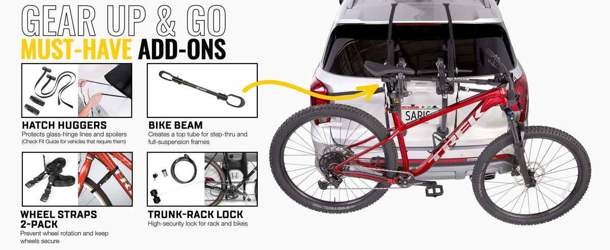 Saris Bones EX 2-Bike Trunk Rack