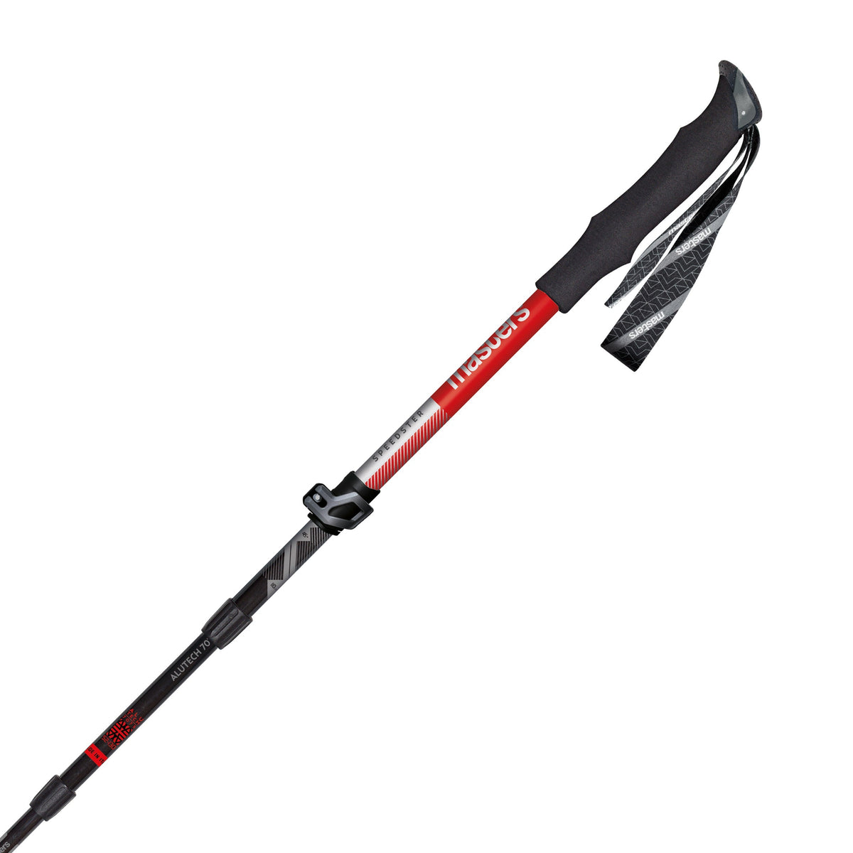 Masters Speedster Trekking Poles - Red - Shop Trekking Poles at Trekaline