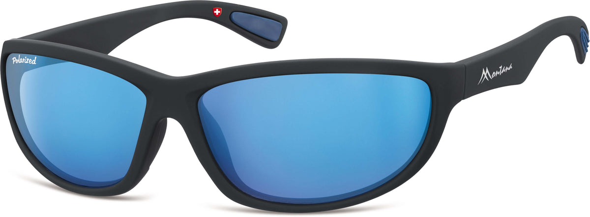 Montana Eyewear Polarized Rubbertouch Sport Sunglasses