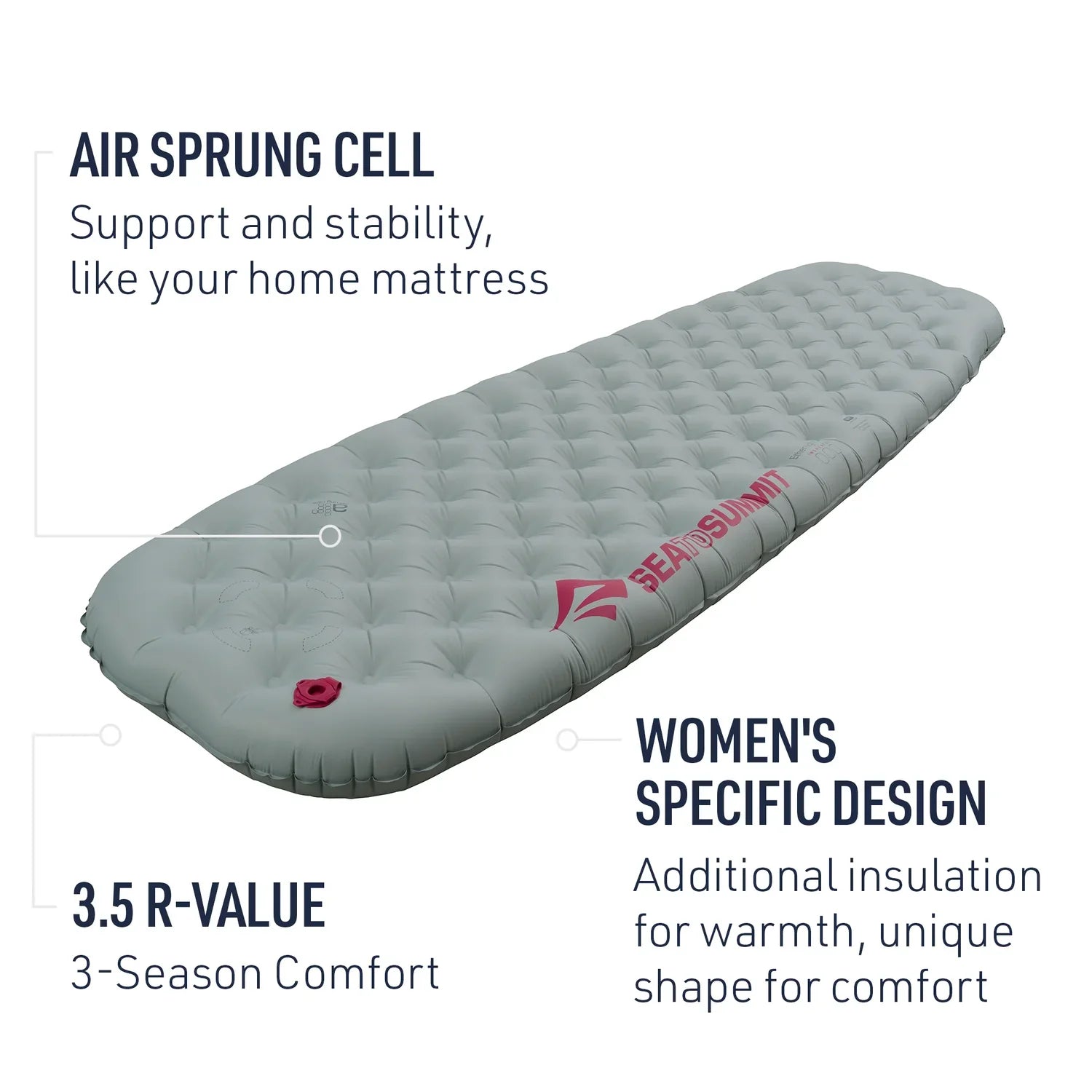 Sea to Summit Women's XT Mat Backpacking Neck Pillow