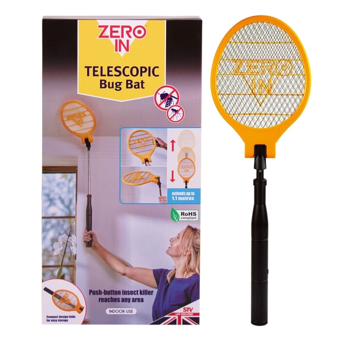 STV Zero In Telescopic Bug Bat Fly Swatter