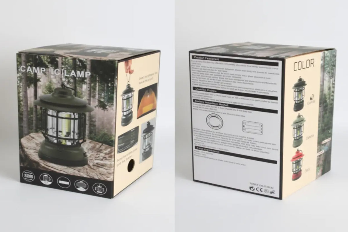 Procamp Vintage Micro COB LED Camping Lamp - Shop Electric Lanterns at Trekaline