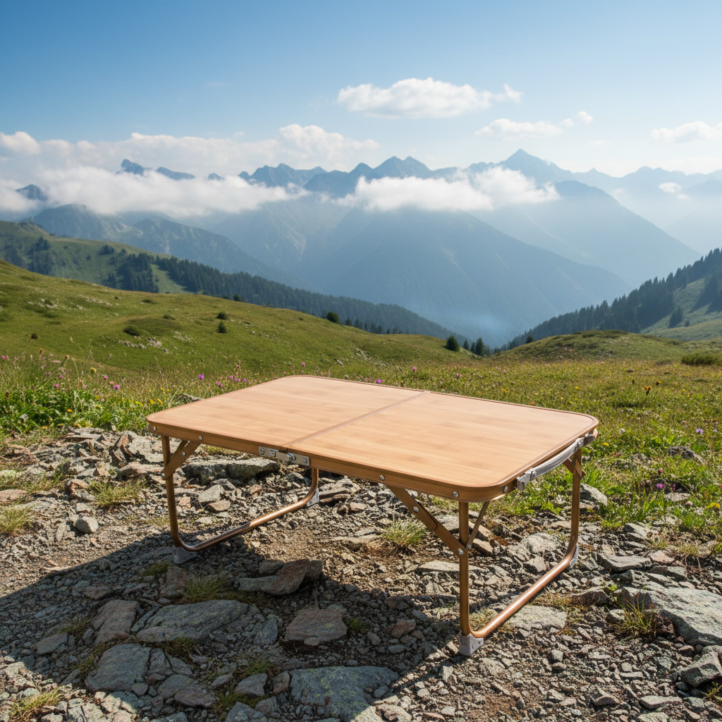 Procamp Small Aluminum Foldable Picnic TableĀ - ShopĀ Camp TablesĀ atĀ Trekaline