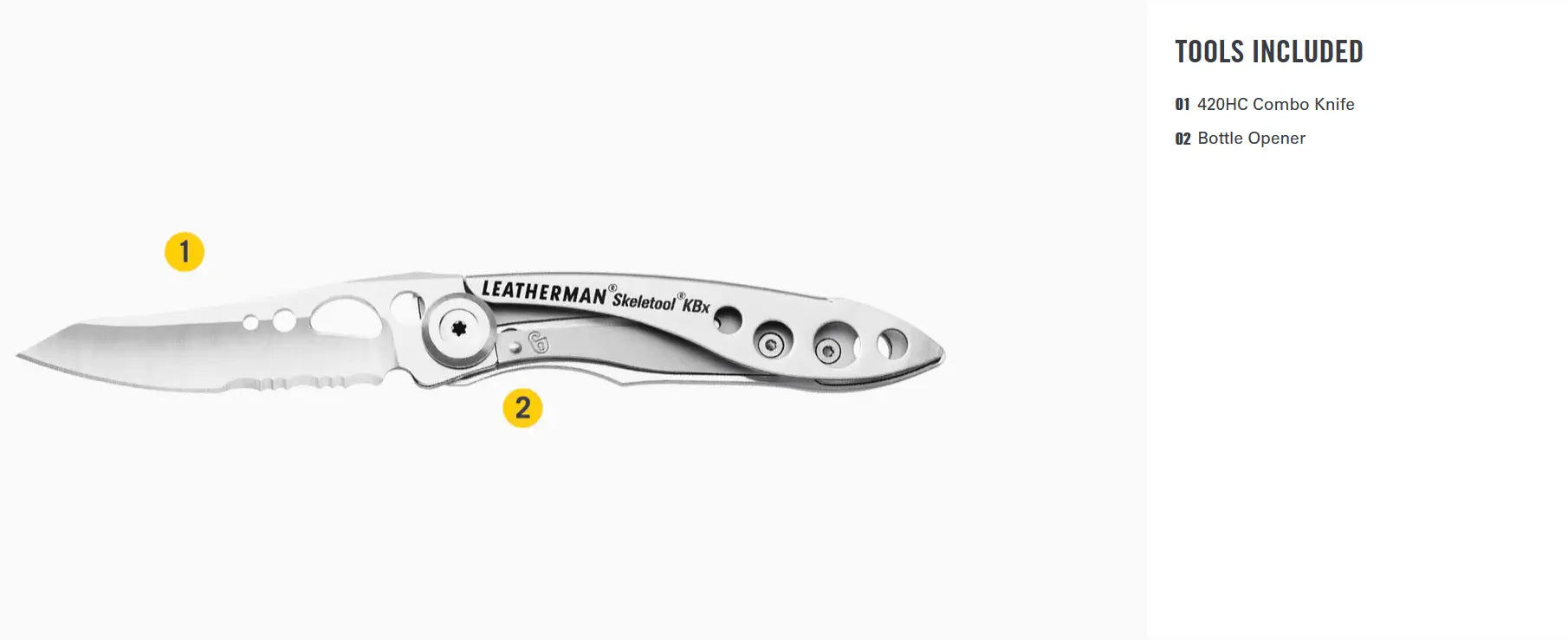 Leatherman Skeletool KBX - Shop Multi-Tools at Trekaline