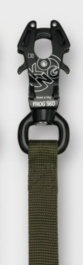Kong Frog 360 Textile Friendly Swivel