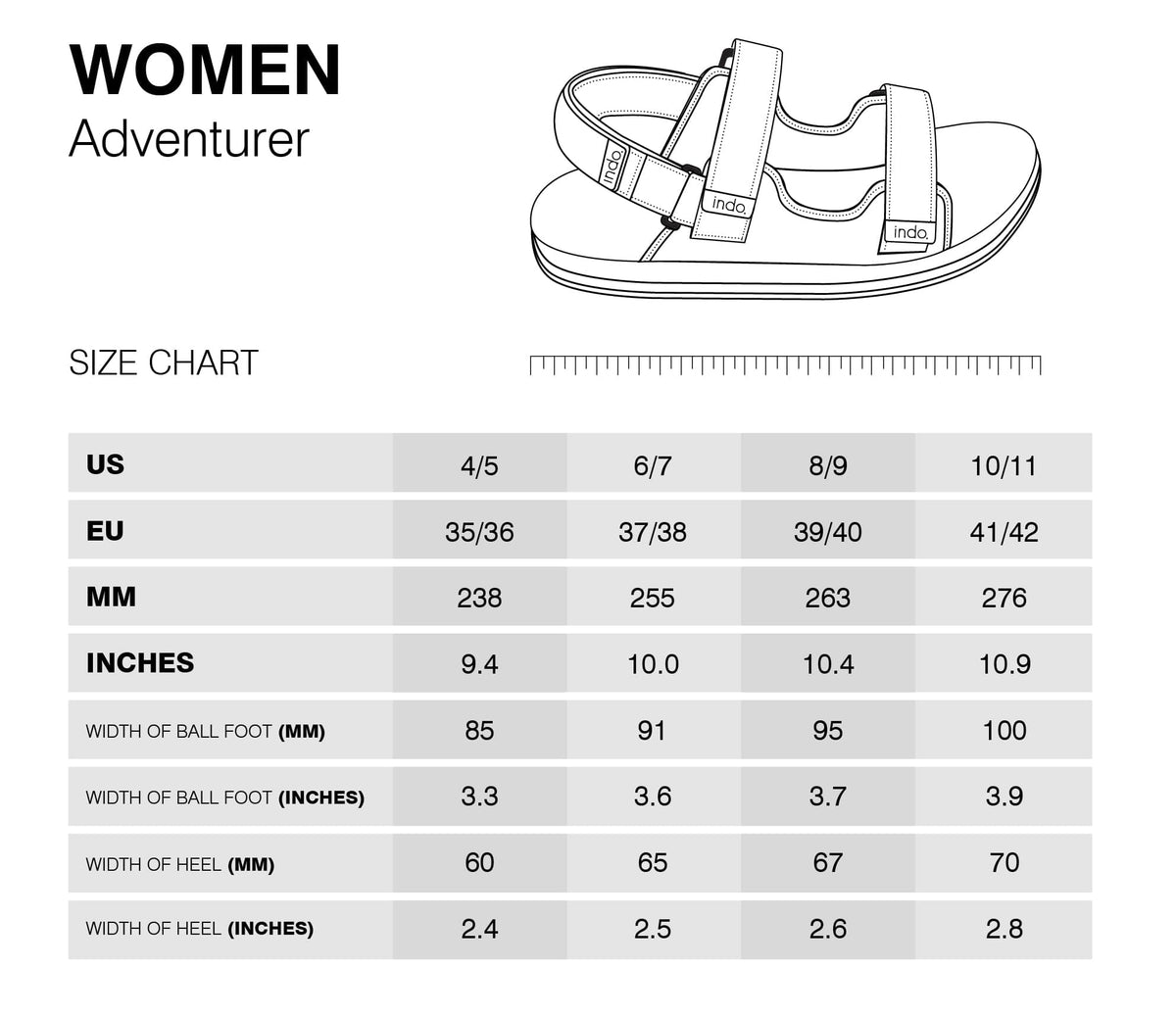 Indosole Women's Adventurer Sandals