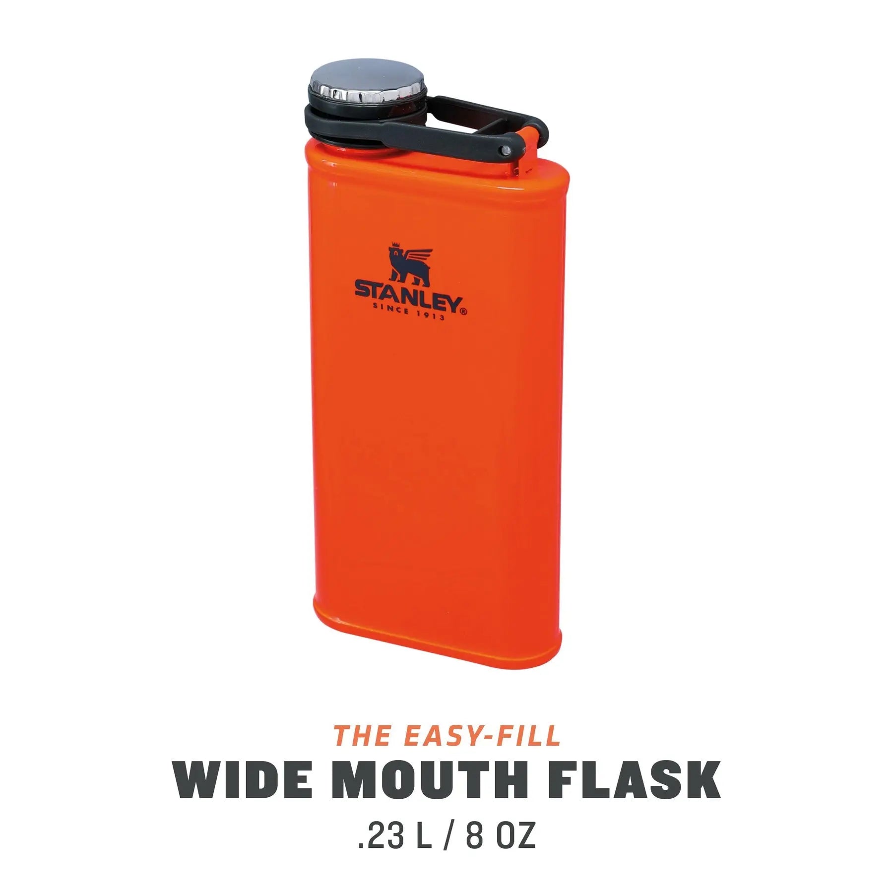 Stanley Classic Easy Fill Wide Mouth Flask 8 oz - Shop Flasks at Trekaline