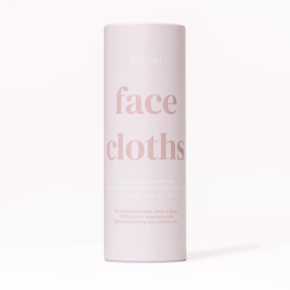 Elle Hall Cotton Face Cloths 30 Towels - Shop Camping Soap at Trekaline