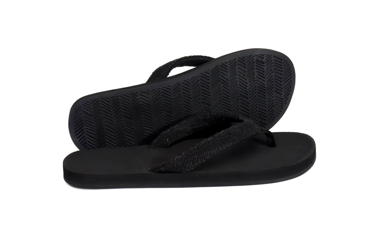 Indosole Men's Flip Flops Recycled Pable Straps
