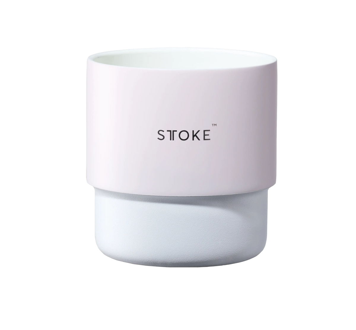 Sttoke Swirl 7 oz Ceramic Home Coffee Cup - Dishwasher Safe