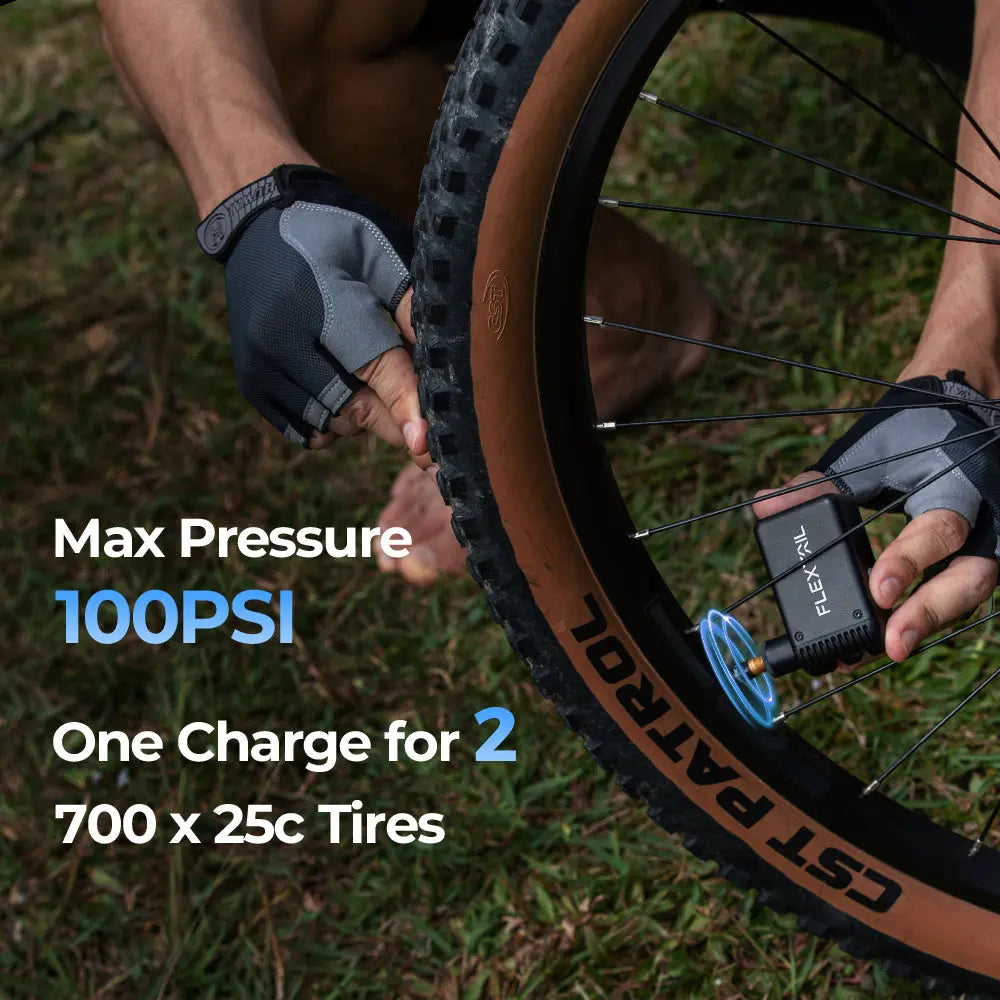 Flextail Tiny Bike Pump Travel Compact Cycle Inflator
