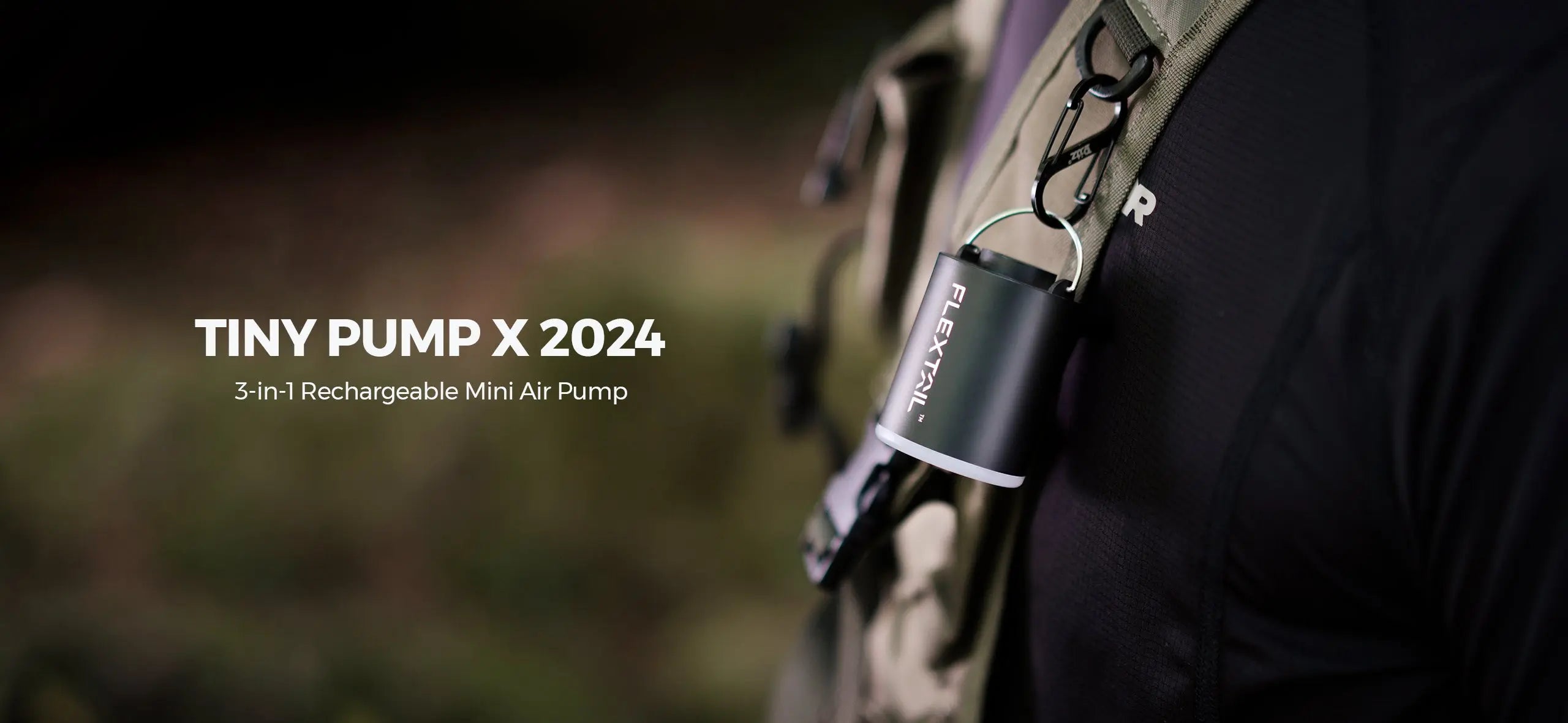 Flextail Tiny Pump X 2024 Mini Camping Mattress Inflator