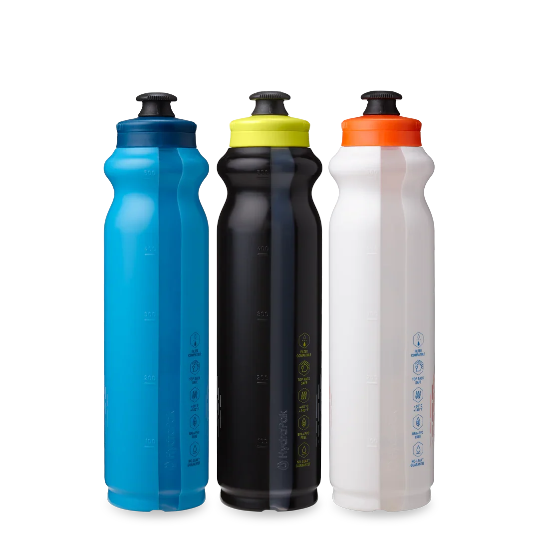 HydraPak Tempo Bottle 525 ml 3-Pack